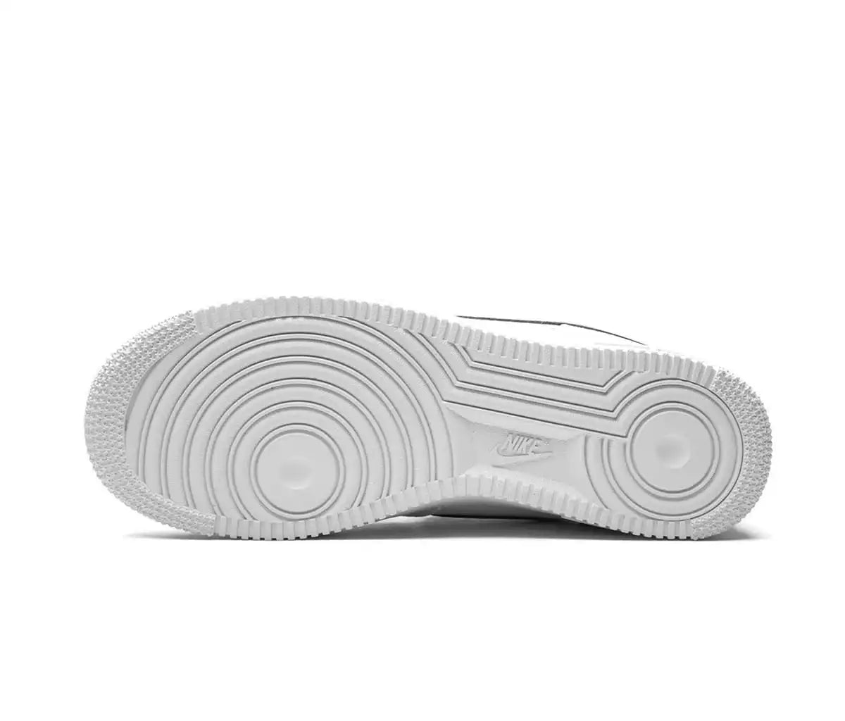 Nike Air Force 1 Low 07 White Black Pebbled Leather
