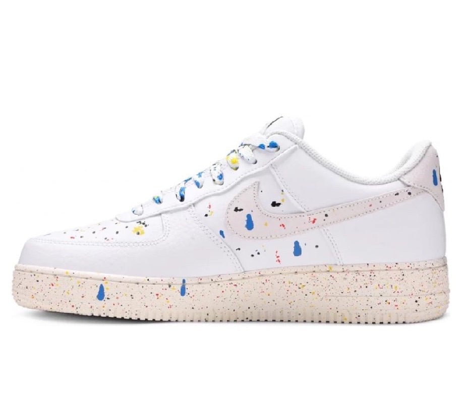 Nike Air Force 1 Paint Splatter White