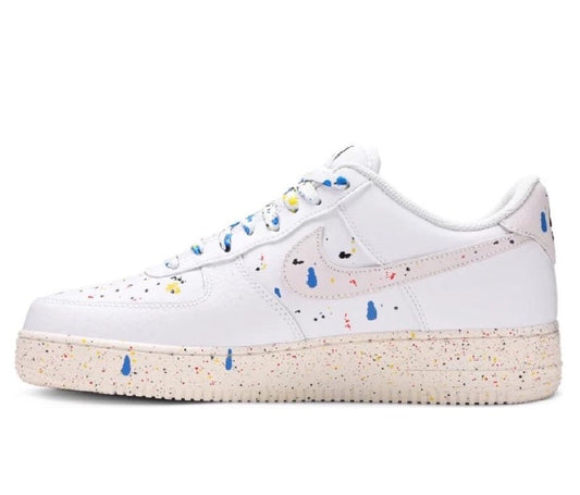 Nike Air Force 1 Paint Splatter White