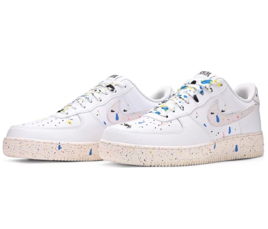 Nike Air Force 1 Paint Splatter White