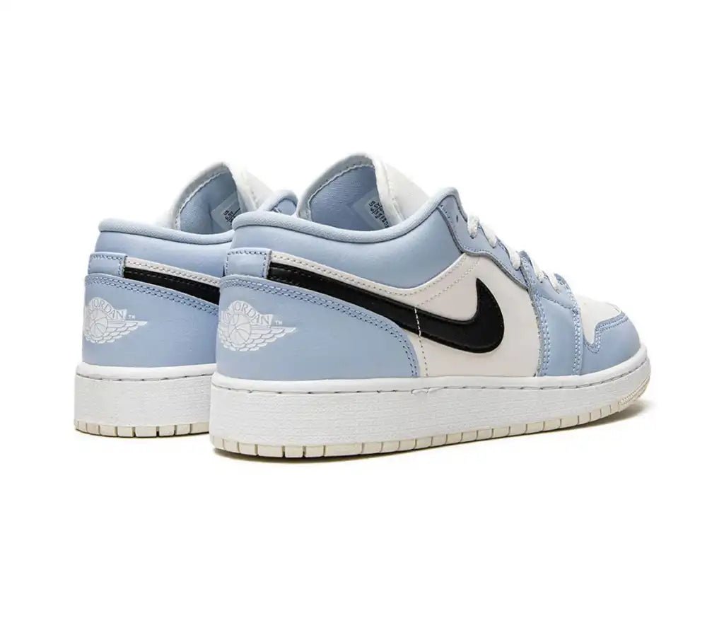 Air Jordan 1 Low Ice Blue Black (GS)