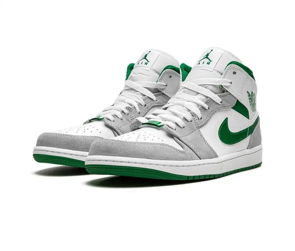 Air Jordan 1 Mid Grey Green