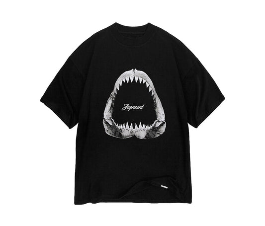 Represent Shark Jaws T-Shirt - Off Black